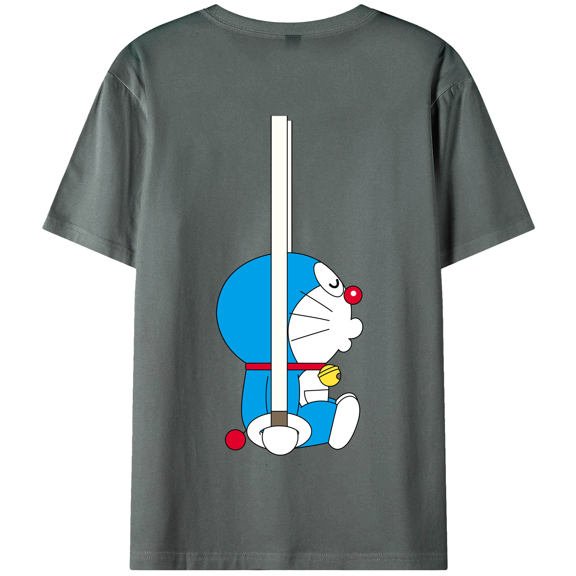 （画像用） ドラえもん Doraemon 綿100％半袖Tシャツ（背面プリント）